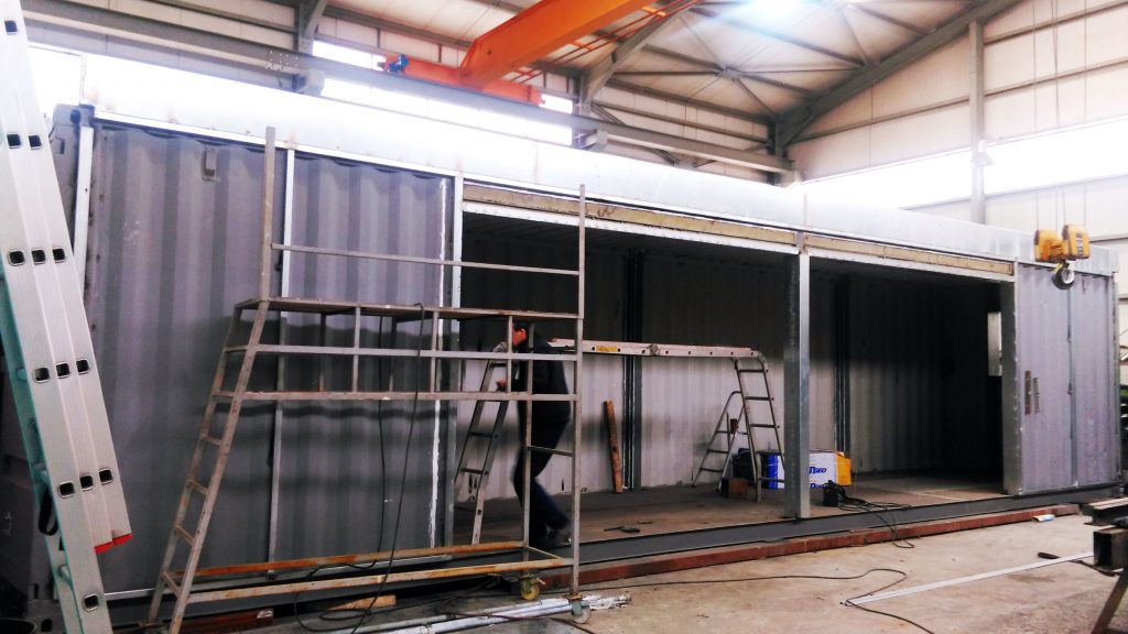Construction Upcycling Shipping containers - Cocoon Modules